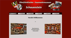 Desktop Screenshot of feuerwehrmuseum-oberfranken.de